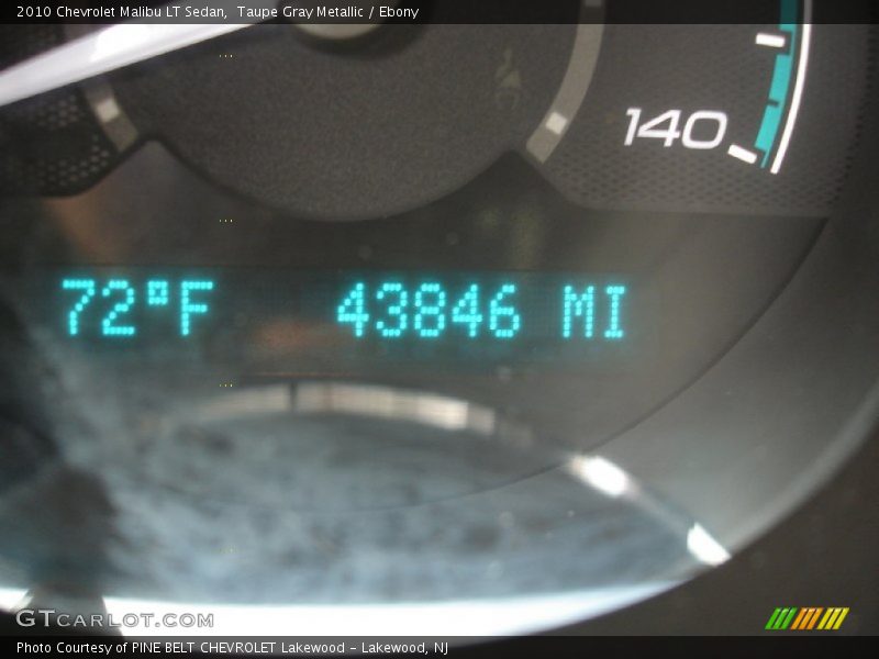 Taupe Gray Metallic / Ebony 2010 Chevrolet Malibu LT Sedan