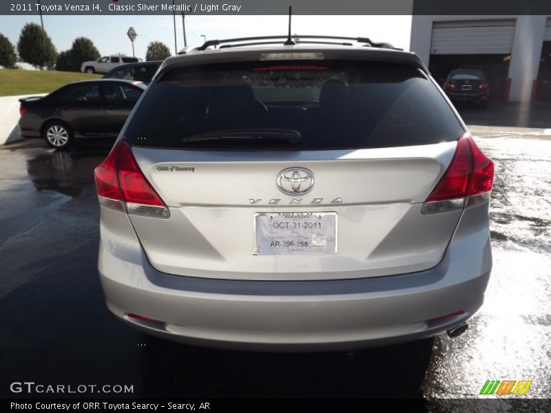Classic Silver Metallic / Light Gray 2011 Toyota Venza I4