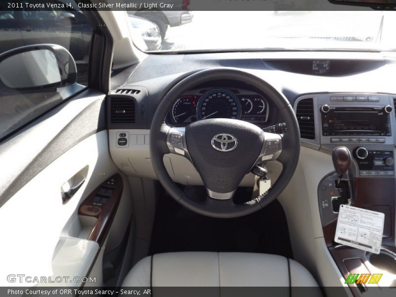 Classic Silver Metallic / Light Gray 2011 Toyota Venza I4