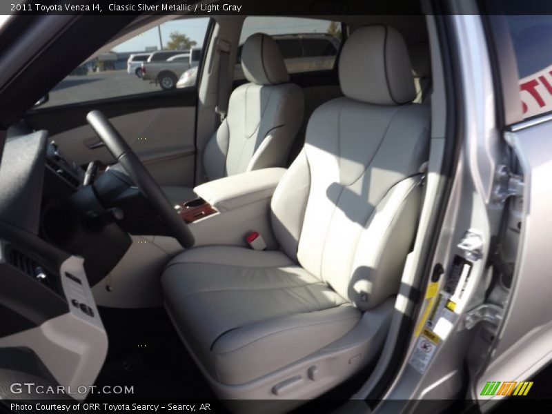 Classic Silver Metallic / Light Gray 2011 Toyota Venza I4