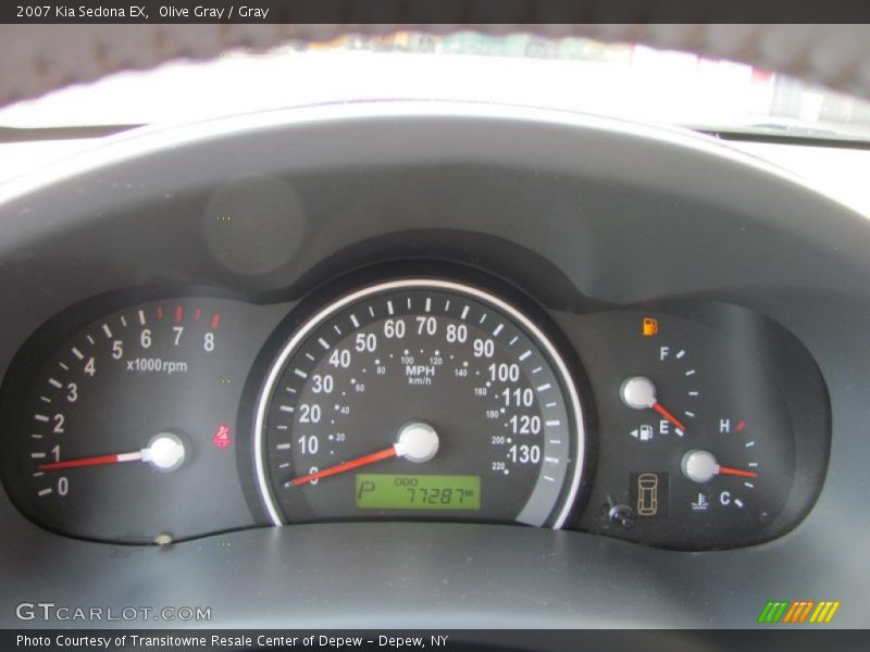 Olive Gray / Gray 2007 Kia Sedona EX