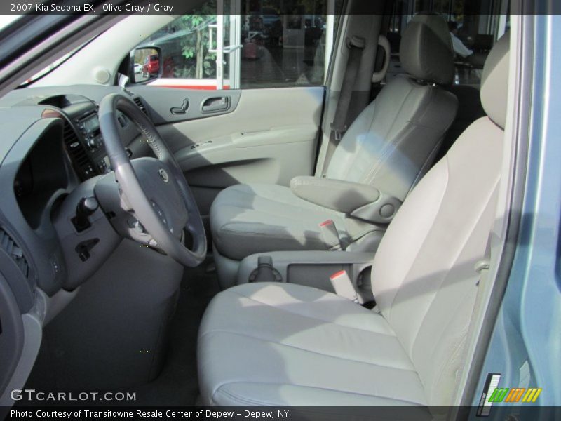 Olive Gray / Gray 2007 Kia Sedona EX