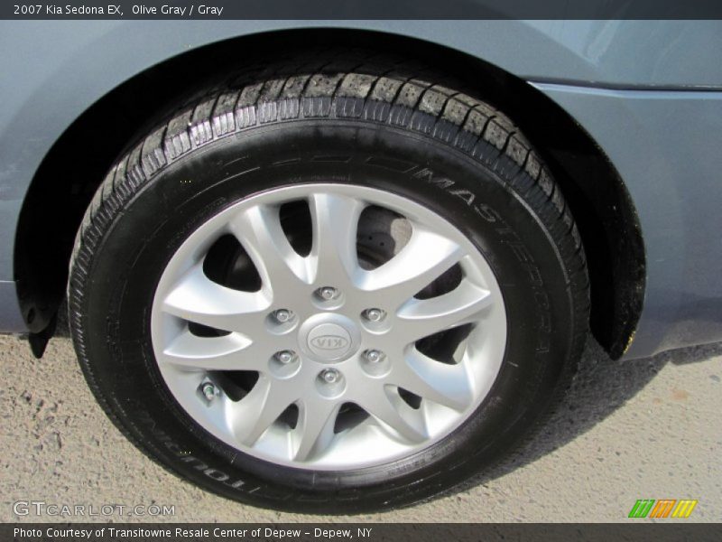 Olive Gray / Gray 2007 Kia Sedona EX