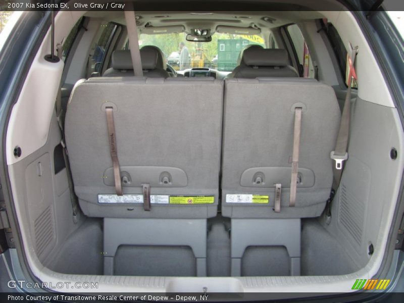 Olive Gray / Gray 2007 Kia Sedona EX