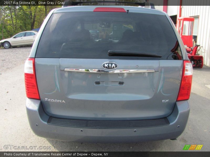 Olive Gray / Gray 2007 Kia Sedona EX