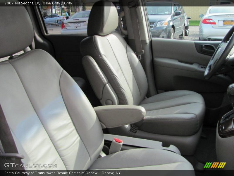 Olive Gray / Gray 2007 Kia Sedona EX