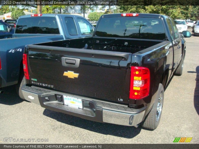 Black / Dark Titanium 2012 Chevrolet Silverado 1500 LS Extended Cab