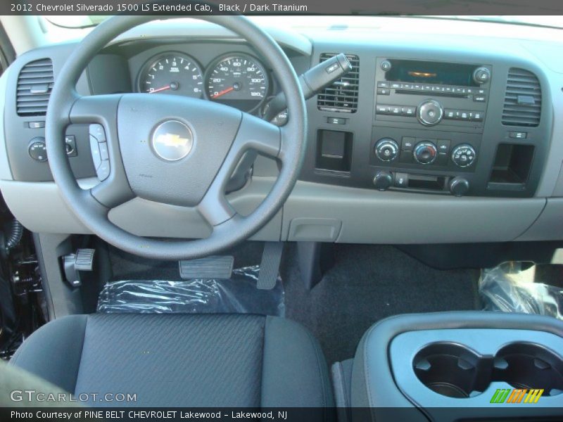 Black / Dark Titanium 2012 Chevrolet Silverado 1500 LS Extended Cab