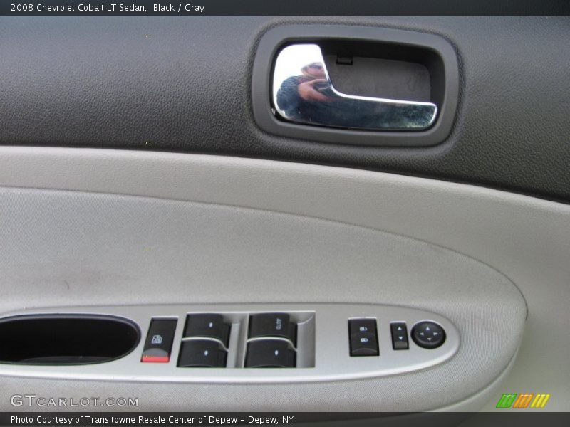 Black / Gray 2008 Chevrolet Cobalt LT Sedan