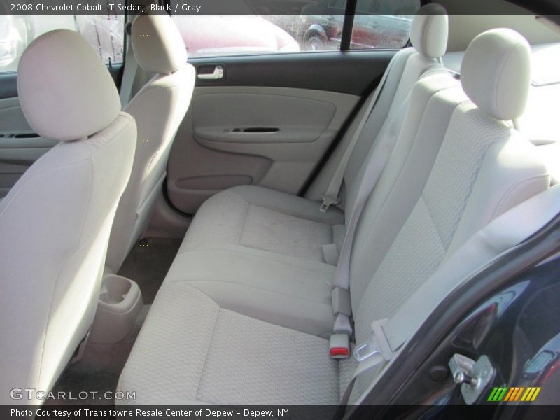 Black / Gray 2008 Chevrolet Cobalt LT Sedan