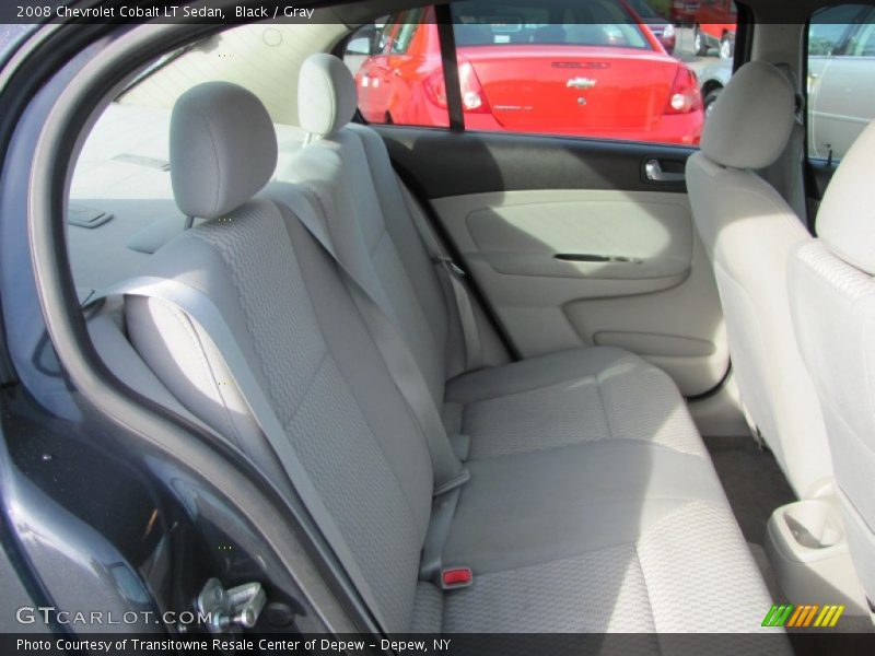 Black / Gray 2008 Chevrolet Cobalt LT Sedan