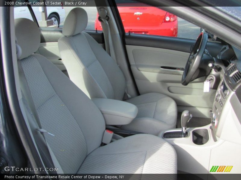 Black / Gray 2008 Chevrolet Cobalt LT Sedan
