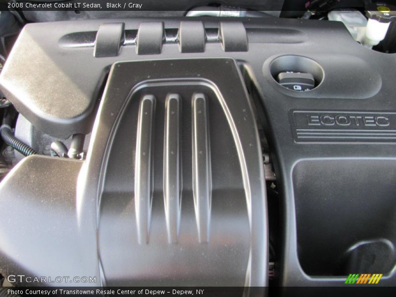 Black / Gray 2008 Chevrolet Cobalt LT Sedan