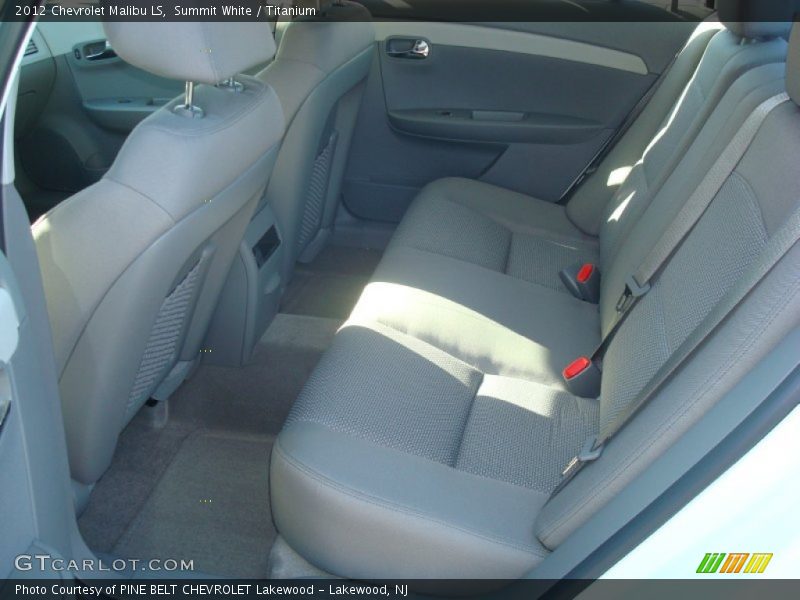 Summit White / Titanium 2012 Chevrolet Malibu LS
