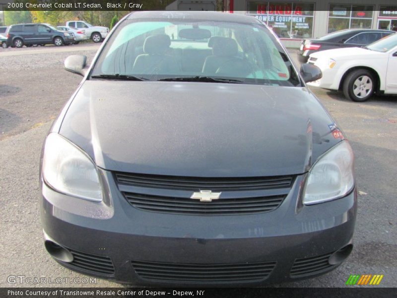 Black / Gray 2008 Chevrolet Cobalt LT Sedan