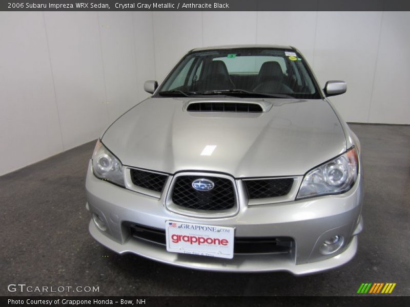 Crystal Gray Metallic / Anthracite Black 2006 Subaru Impreza WRX Sedan