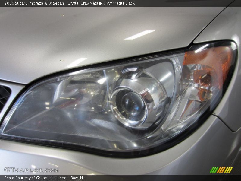 Crystal Gray Metallic / Anthracite Black 2006 Subaru Impreza WRX Sedan