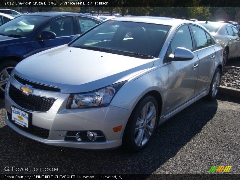 Silver Ice Metallic / Jet Black 2012 Chevrolet Cruze LTZ/RS
