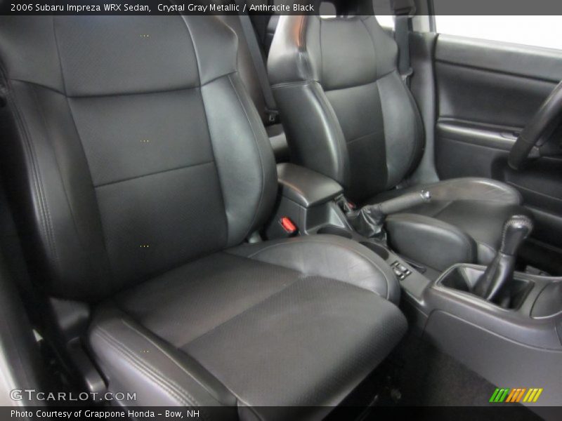  2006 Impreza WRX Sedan Anthracite Black Interior