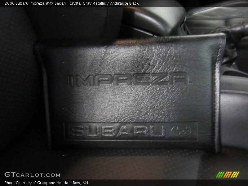 Books/Manuals of 2006 Impreza WRX Sedan