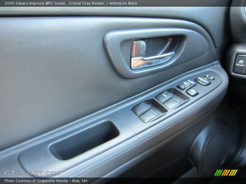 Crystal Gray Metallic / Anthracite Black 2006 Subaru Impreza WRX Sedan