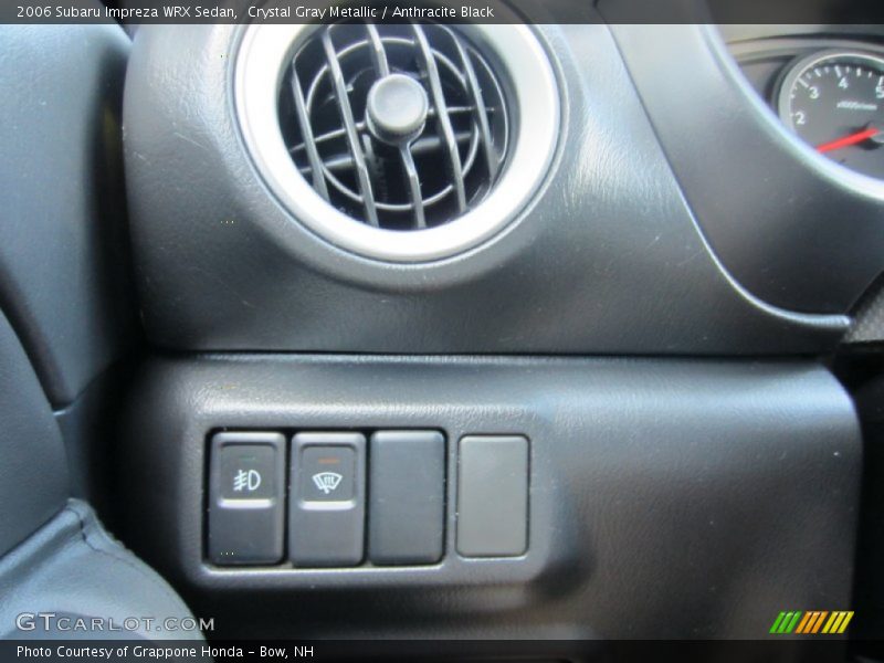 Crystal Gray Metallic / Anthracite Black 2006 Subaru Impreza WRX Sedan