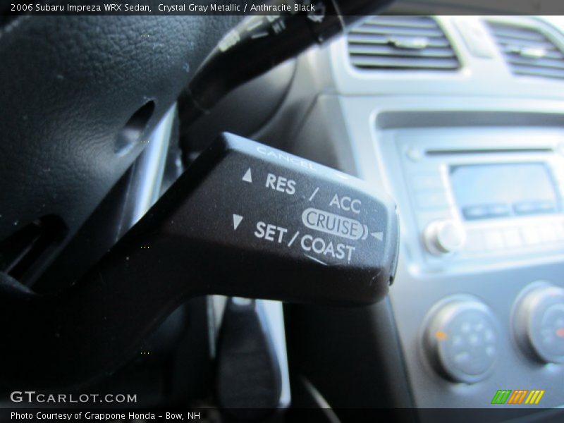 Crystal Gray Metallic / Anthracite Black 2006 Subaru Impreza WRX Sedan