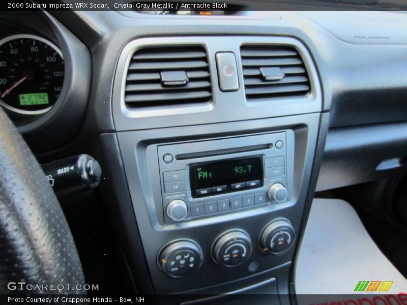 Crystal Gray Metallic / Anthracite Black 2006 Subaru Impreza WRX Sedan