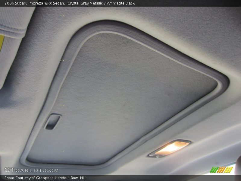 Sunroof of 2006 Impreza WRX Sedan