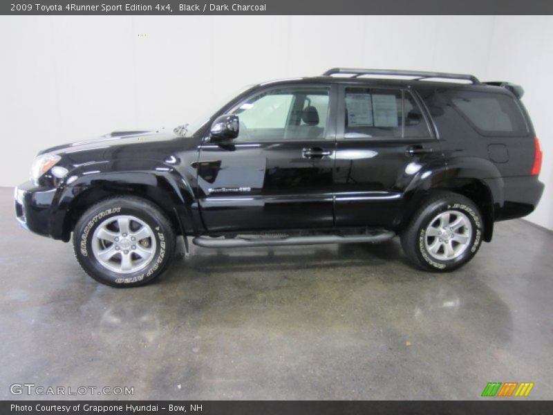 Black / Dark Charcoal 2009 Toyota 4Runner Sport Edition 4x4