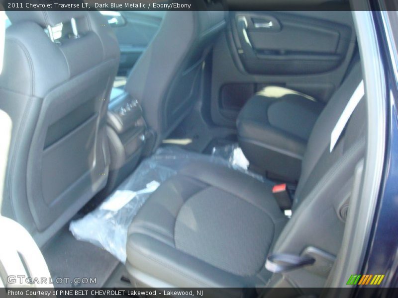 Dark Blue Metallic / Ebony/Ebony 2011 Chevrolet Traverse LT