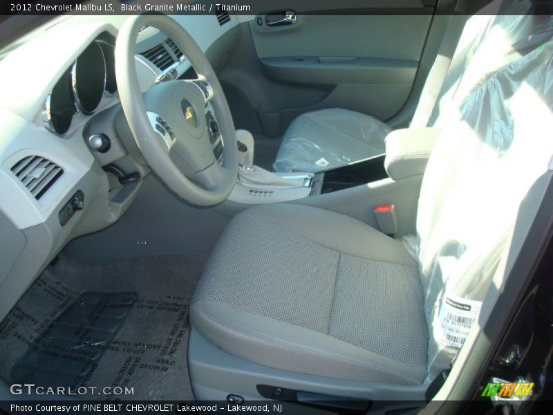 Black Granite Metallic / Titanium 2012 Chevrolet Malibu LS