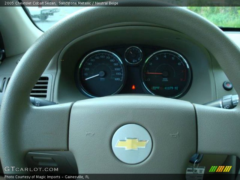 Sandstone Metallic / Neutral Beige 2005 Chevrolet Cobalt Sedan