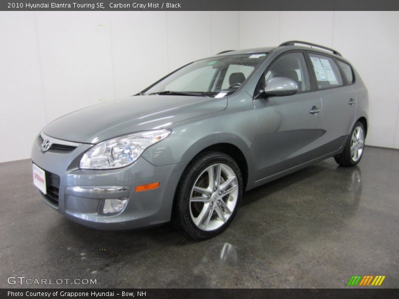 Carbon Gray Mist / Black 2010 Hyundai Elantra Touring SE
