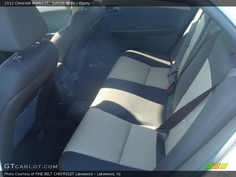 Summit White / Ebony 2012 Chevrolet Malibu LT