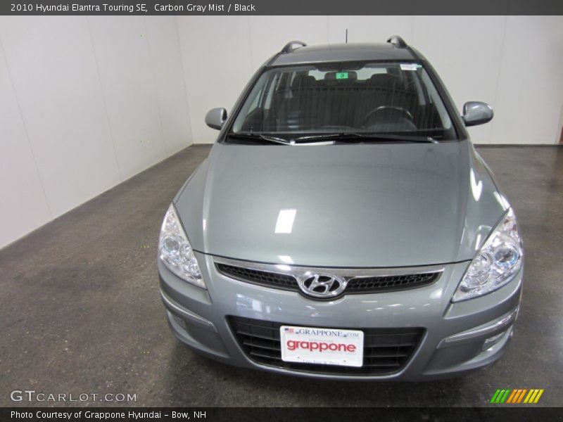 Carbon Gray Mist / Black 2010 Hyundai Elantra Touring SE