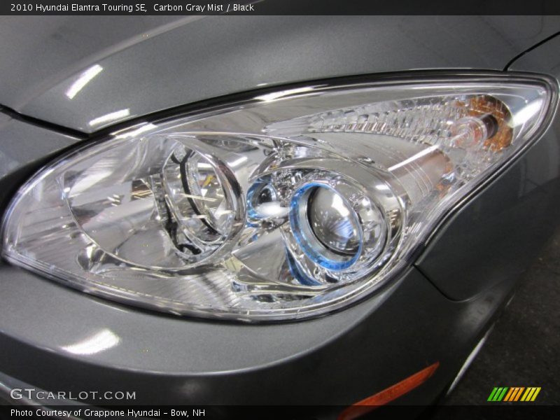Carbon Gray Mist / Black 2010 Hyundai Elantra Touring SE
