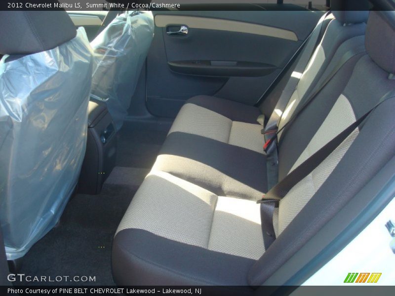 Summit White / Cocoa/Cashmere 2012 Chevrolet Malibu LS