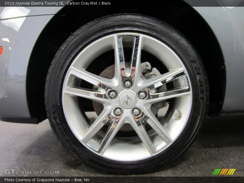 Carbon Gray Mist / Black 2010 Hyundai Elantra Touring SE