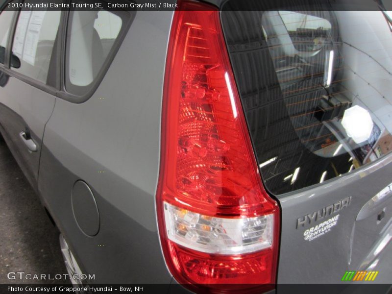 Carbon Gray Mist / Black 2010 Hyundai Elantra Touring SE