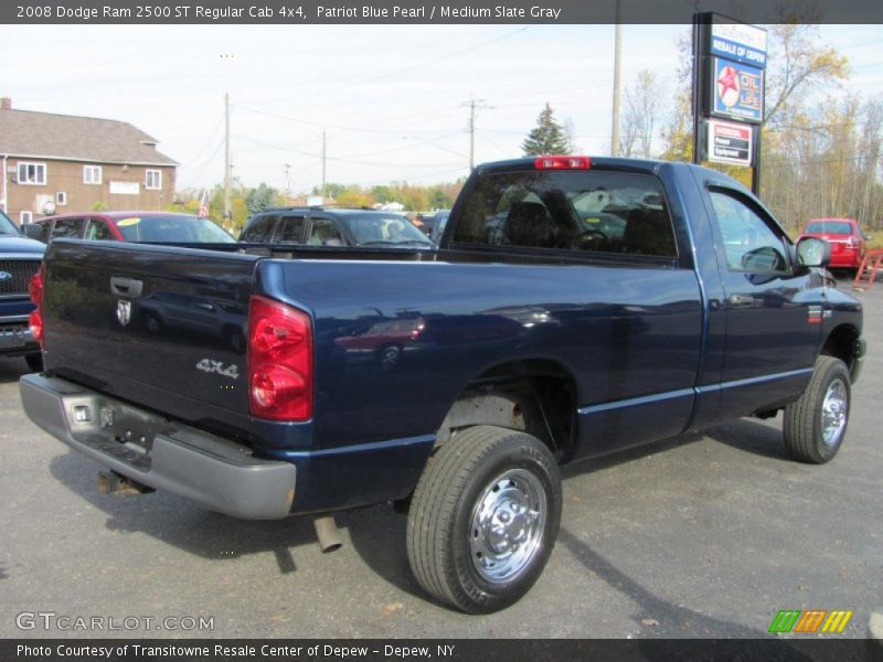 Patriot Blue Pearl / Medium Slate Gray 2008 Dodge Ram 2500 ST Regular Cab 4x4