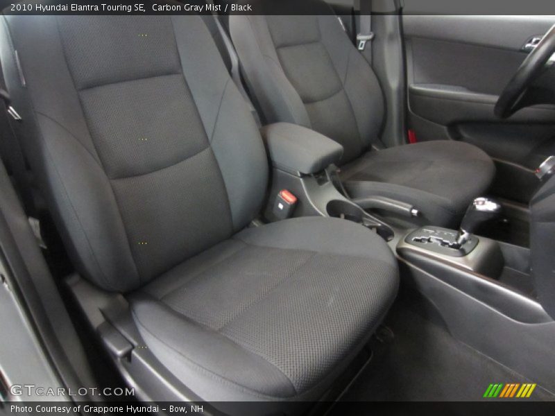  2010 Elantra Touring SE Black Interior