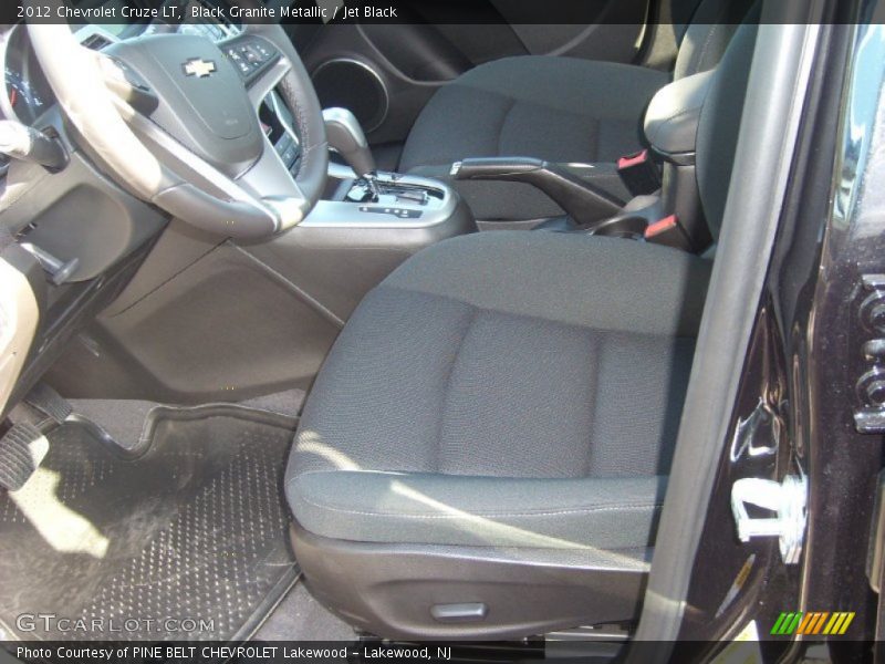 Black Granite Metallic / Jet Black 2012 Chevrolet Cruze LT