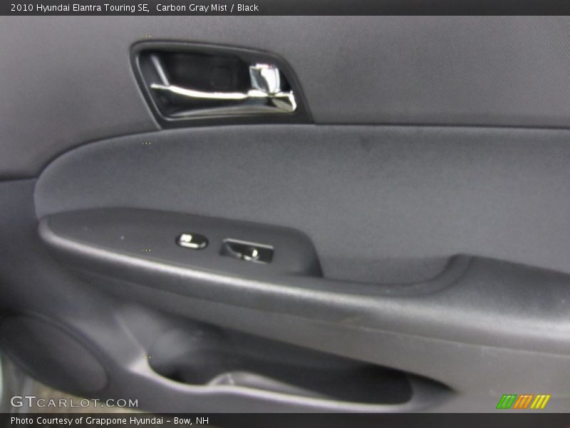 Carbon Gray Mist / Black 2010 Hyundai Elantra Touring SE