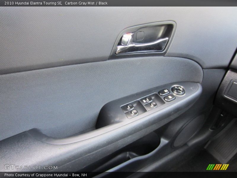 Carbon Gray Mist / Black 2010 Hyundai Elantra Touring SE