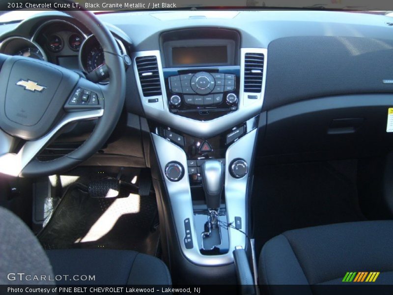 Black Granite Metallic / Jet Black 2012 Chevrolet Cruze LT