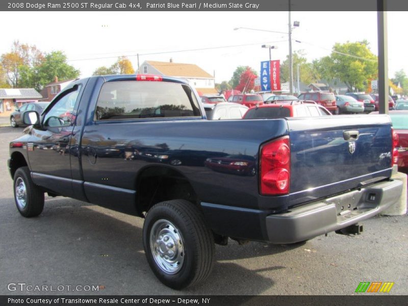 Patriot Blue Pearl / Medium Slate Gray 2008 Dodge Ram 2500 ST Regular Cab 4x4