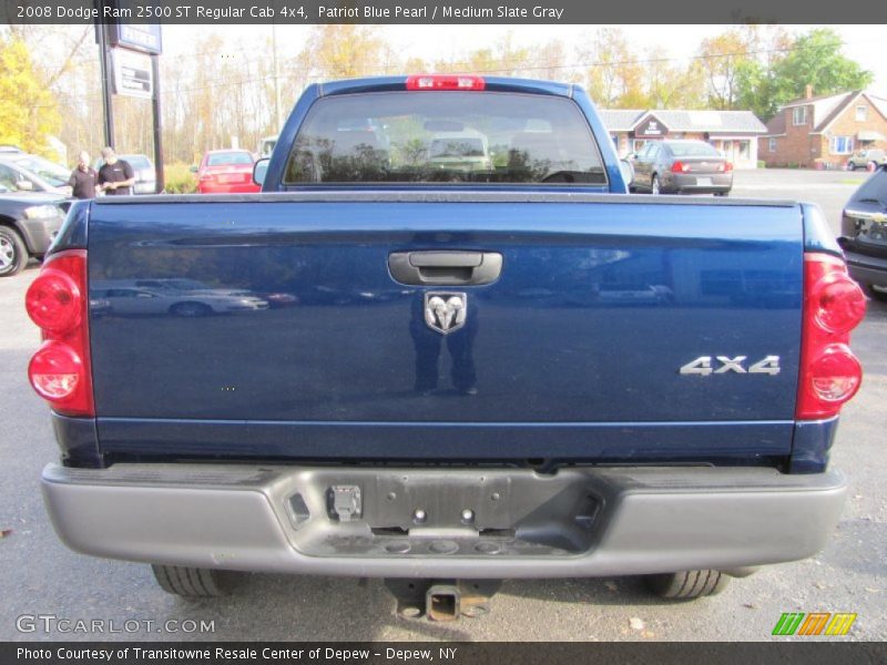 Patriot Blue Pearl / Medium Slate Gray 2008 Dodge Ram 2500 ST Regular Cab 4x4