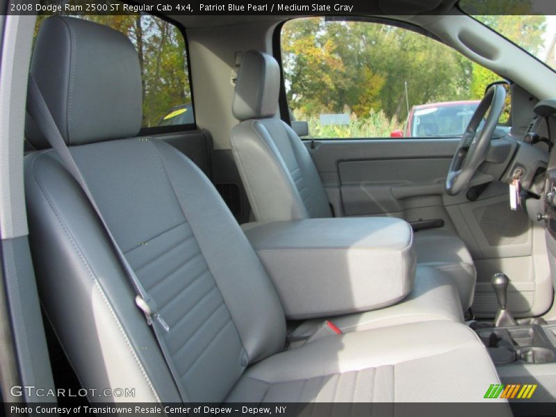 Patriot Blue Pearl / Medium Slate Gray 2008 Dodge Ram 2500 ST Regular Cab 4x4