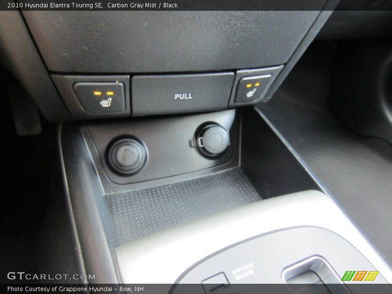 Carbon Gray Mist / Black 2010 Hyundai Elantra Touring SE
